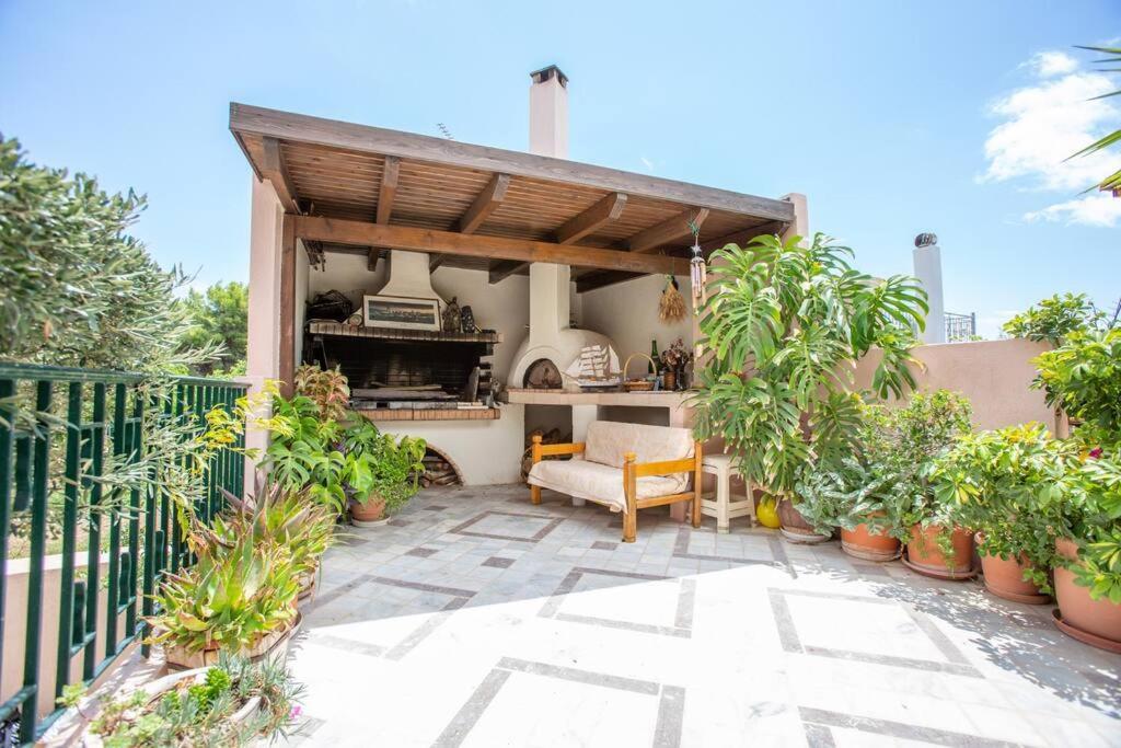 Villa Marilena Lagonisi Kalivia Thorikou Exterior foto